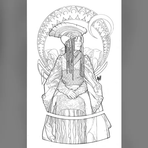 artist:adam_hughes medium:artwork // 800x1253 // 177.9KB // jpg // image/jpeg // AHAmidala02