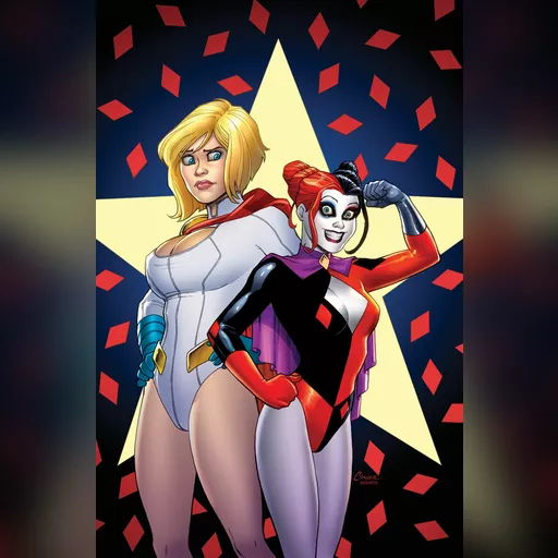alias:harley_quinn alias:karen_starr alias:power_girl artist:amanda_conner character:harleen_quinzel character:kara_zor-l medium:artwork publisher:dc series:batman // 1500x2277 // 434.4KB // jpg // image/jpeg // Harley_Quinn_Vol_2_11_Textless