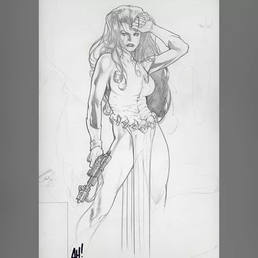 artist:adam_hughes character:mystique grayscale medium:artwork // 450x643 // 41.0KB // jpg // image/jpeg // Mystique