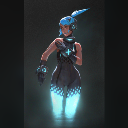 artist:moonlightorange medium:artwork // 478x757 // 1.4MB // gif // image/gif // ps4_girl___animated_by_moonlightorange-d8mlw9h