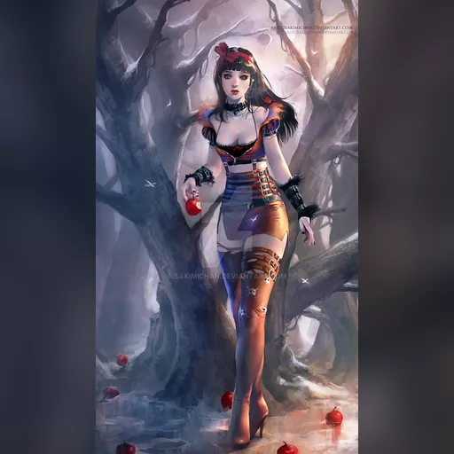 artist:sakimichan medium:artwork medium:drawing plus_artist // 800x1386 // 333.9KB // jpg // image/jpeg // snow_white_resubmit_by_sakimichan-d39mh3q