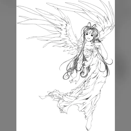 official_artwork series:oh_my_goddess // 1039x1383 // 373.7KB // jpg // image/jpeg // 501076