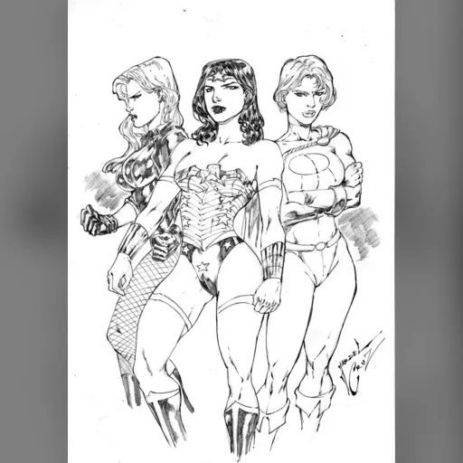 alias:black_canary alias:karen_starr alias:power_girl alias:wonder_woman artist:jardel_cruz character:diana_of_themyscira character:dinah_drake character:kara_zor-l medium:artwork publisher:dc // 1130x1600 // 347.2KB // jpg // image/jpeg // canary__wonder_and_power_by_jardelcruz-d7s56gb