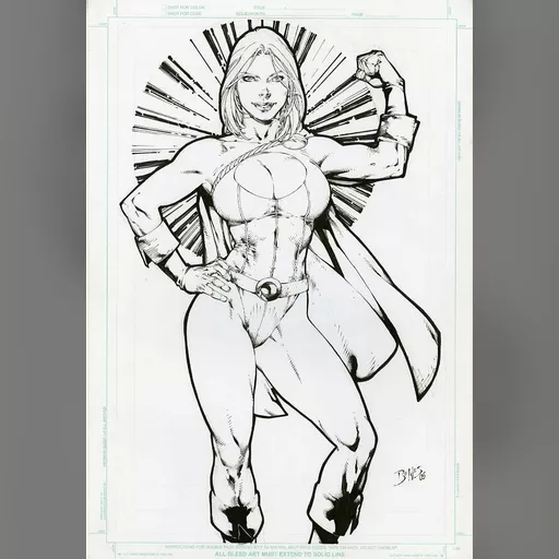 alias:karen_starr alias:power_girl artist:ed_benes character:kara_zor-l grayscale medium:artwork medium:drawing publisher:dc style:benes // 731x1058 // 362.8KB // jpg // image/jpeg // Benes-PGirl001