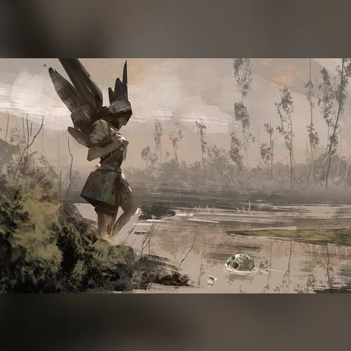 artist:moonlightorange medium:artwork // 757x507 // 580.0KB // jpg // image/jpeg // angel_by_moonlightorange-d7f580s