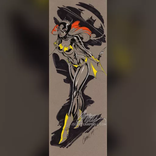 artist:j_scott_campbell batgirl medium:artwork // 600x1621 // 246.0KB // jpg // image/jpeg // batgirl_tall_by_j_scott_campbell-d2zttbf
