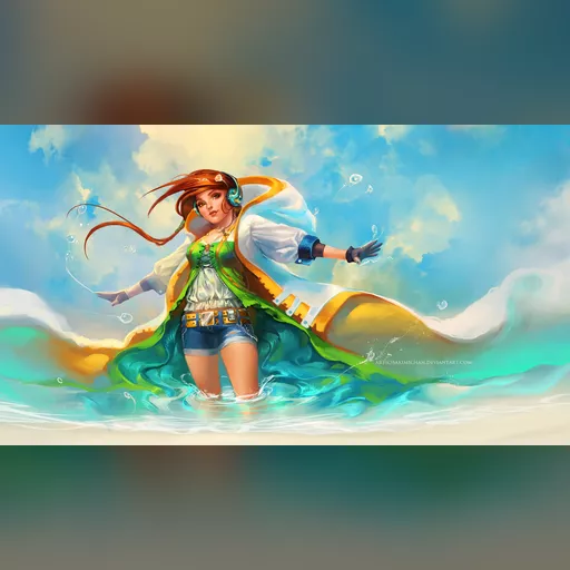 artist:sakimichan medium:artwork medium:drawing plus_artist // 1920x1080 // 1.3MB // jpg // image/jpeg // beach_breeze_by_sakimichan-d4pz6o0