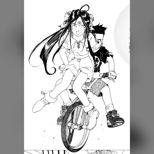 official_artwork series:oh_my_goddess // 1668x2424 // 484.4KB // jpg // image/jpeg // 633327