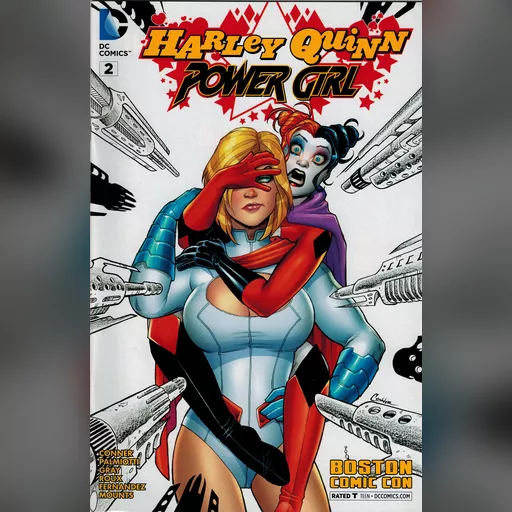 alias:harley_quinn alias:karen_starr alias:power_girl artist:amanda_conner character:harleen_quinzel character:kara_zor-l comic_cover hq medium:artwork publisher:dc scan series:batman // 3954x6102 // 31.2MB // webp // image/webp; lossless=true // CCI04172019_0002