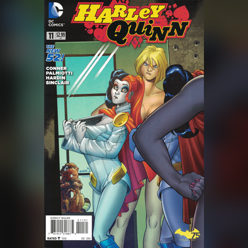 alias:harley_quinn alias:karen_starr alias:power_girl artist:amanda_conner character:harleen_quinzel character:kara_zor-l comic_cover medium:artwork publisher:dc scan series:batman series:harley_quinn // 3922x6092 // 26.2MB // webp // image/webp; lossless=true // harley_quinn_11