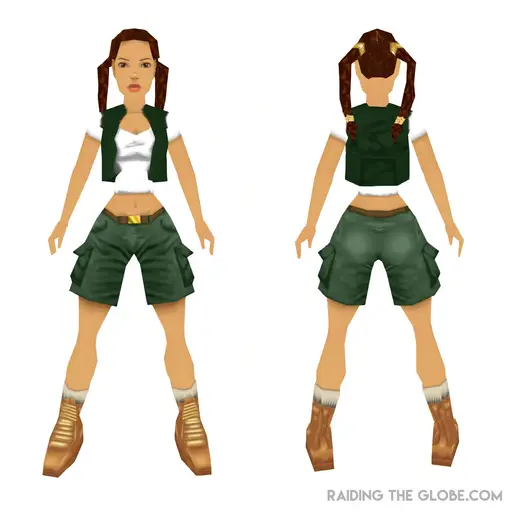 character:lara_croft medium:artwork official official_artwork series:tomb_raider tomb_raider_the_last_revelation // 1300x1300 // 457.2KB // jpg // image/jpeg // young_lara