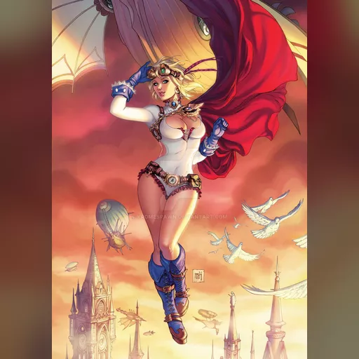 alias:karen_starr alias:power_girl artist:kromespawn character character:kara_zor-l medium:artwork medium:drawing publisher:dc // 1024x1439 // 346.5KB // jpg // image/jpeg // steampunk_powergirl_by_kromespawn-da5rli8