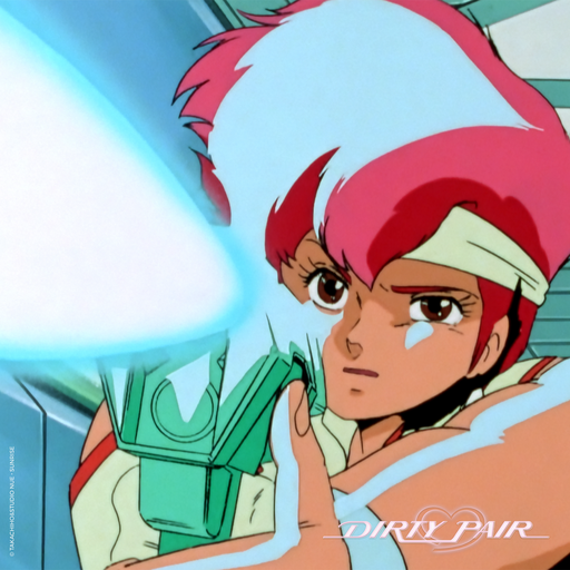 android medium:artwork official official_artwork series:dirty_pair wallpaper // 3040x3040 // 3.8MB // webp // image/webp; lossless=true // 3040x3040-1