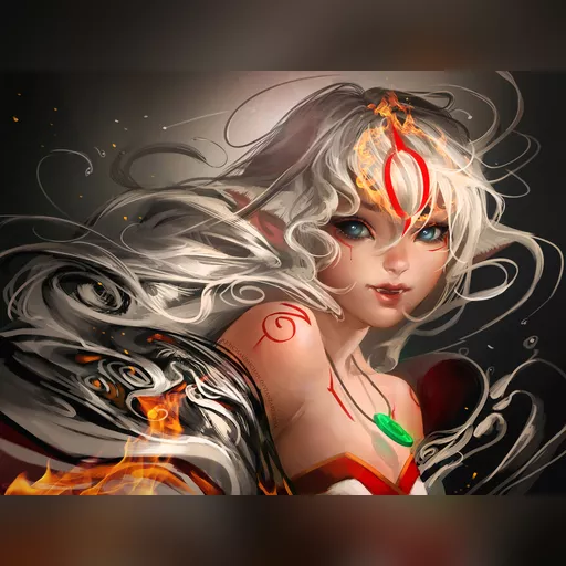 artist:sakimichan medium:artwork medium:drawing plus_artist // 2000x1500 // 1.1MB // jpg // image/jpeg // okami_amaterasu_by_sakimichan-d4qnxdt