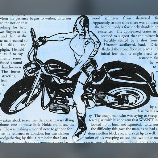 artist:adam_hughes character:lara_croft medium:artwork series:tomb_raider // 745x601 // 229.5KB // jpg // image/jpeg // TR4