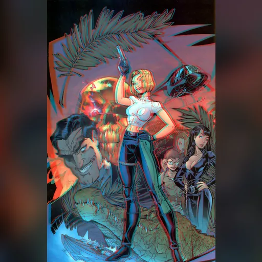 artist:j_scott_campbell medium:artwork series:danger_girl // 971x1509 // 302.7KB // jpg // image/jpeg // Danger Girl 3-D Special - 44