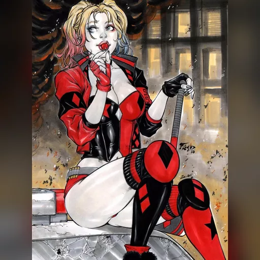 alias:harley_quinn artist:fred_benes character:harleen_quinzel downloaded:deviantart medium:artwork medium:drawing publisher:dc series:batman style:benes // 1024x1359 // 309.4KB // jpg // image/jpeg // harley_quinn_by_fredbenes-da8i395