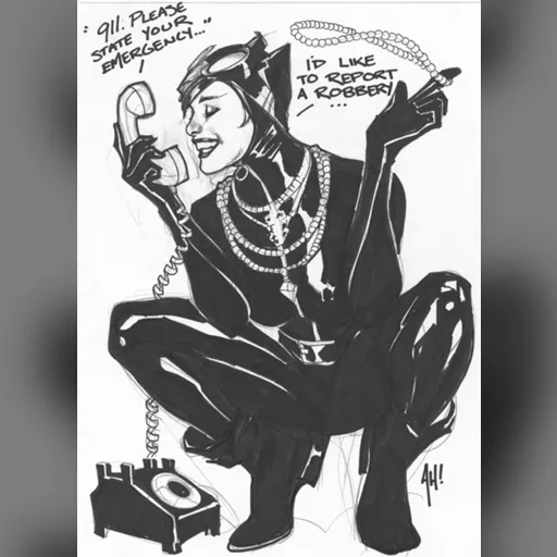 artist:adam_hughes character:selina_kyle medium:artwork // 469x648 // 185.1KB // jpg // image/jpeg // AH_catwoman