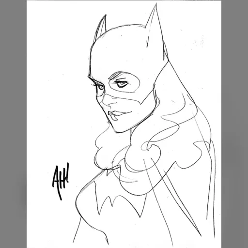 artist:adam_hughes batgirl medium:artwork // 824x1050 // 143.1KB // jpg // image/jpeg // batgirl-bust