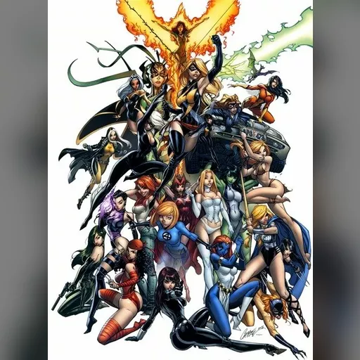 artist:j_scott_campbell medium:artwork // 500x679 // 106.6KB // jpg // image/jpeg // Women_of_Marvel