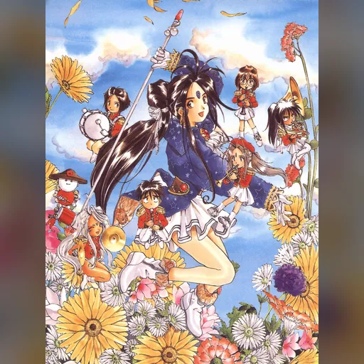 official_artwork series:oh_my_goddess // 1500x2000 // 3.0MB // jpg // image/jpeg // 605035