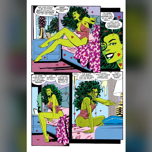 alias:she-hulk character:jennifer_walters publisher:marvel run:sensational_she-hulk series:she-hulk // 1988x3056 // 2.1MB // jpg // image/jpeg // 3Sensational She-Hulk by John Byrne - The Return - c038 (v00) - p163 [Digital-HD] [danke]-0161