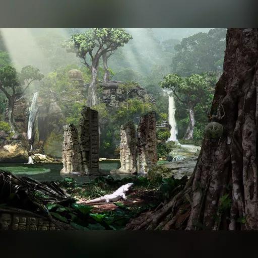 medium:artwork official_artwork series:tomb_raider tomb_raider_underworld // 1387x1086 // 1.5MB // jpg // image/jpeg // Jungle_View0010