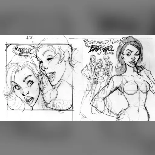 artist:j_scott_campbell medium:artwork // 699x389 // 100.4KB // jpg // image/jpeg // DenimJeansSktch2