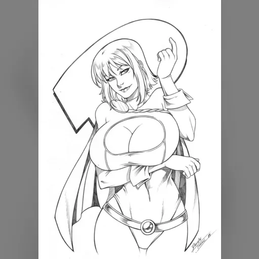 alias:karen_starr alias:power_girl artist:daniele_torres character:kara_zor-l grayscale medium:artwork medium:drawing publisher:dc style:benes // 1128x1600 // 151.4KB // jpg // image/jpeg // power_girl___by_daniele_torres_by_augen76_ddnm5vl