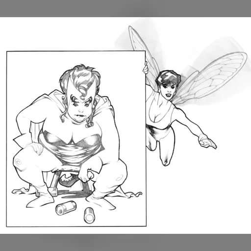 artist:adam_hughes medium:artwork // 1054x910 // 248.7KB // jpg // image/jpeg // Big_Fat_Wanda