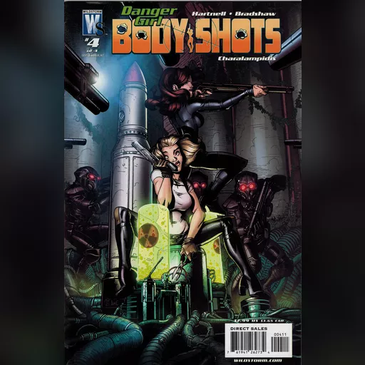 artist:nick_bradshaw body character:abbey_chase character:sydney_savage comic_cover medium:artwork scan series:danger_girl series:danger_girl_body_shots shots // 3972x6102 // 36.6MB // webp // image/webp; lossless=true // CCI03032019 (2)