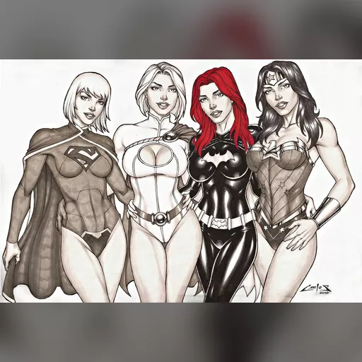 alias:batgirl alias:karen_starr alias:power_girl alias:supergirl alias:wonder_woman artist:carlos_braga character:barbara_gordon character:diana_of_themyscira character:kara_zor-el character:kara_zor-l medium:artwork medium:drawing publisher:dc series:batman series:superman style:benes // 1023x687 // 181.3KB // jpg // image/jpeg // dc_girls__on_e_bay_auction_now_____by_carlosbragaart80-d8bch