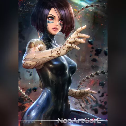artist:neoartcore character:alita medium:artwork medium:drawing series:battle_angel_alita series:gunnm // 800x1132 // 858.6KB // jpg // image/jpeg // alita_final_by_neoartcore-dbwa2se