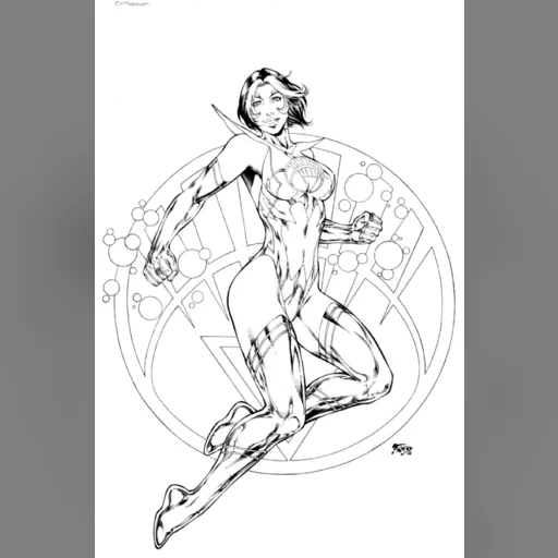 artist:fred_benes grayscale medium:artwork medium:drawing style:benes // 530x800 // 172.5KB // jpg // image/jpeg // FB_white lantern roxy