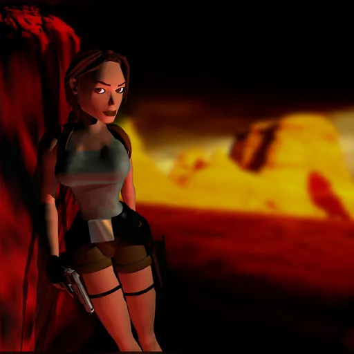 character:lara_croft medium:artwork official official_artwork series:tomb_raider tomb_raider_2 // 2686x2654 // 341.2KB // jpg // image/jpeg // tr2-029