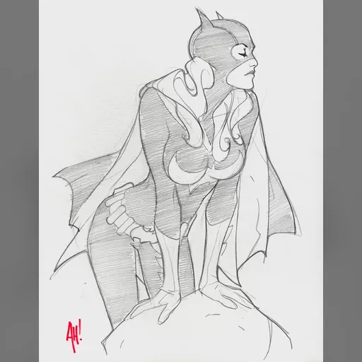 artist:adam_hughes batgirl medium:artwork // 783x997 // 474.7KB // jpg // image/jpeg // hughes_pencil_batgirl.gif