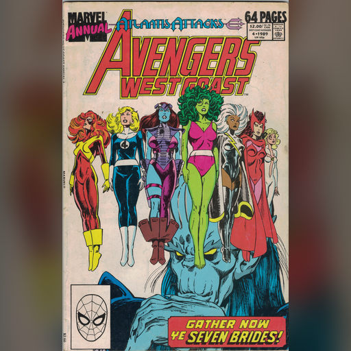 alias:scarlett_witch alias:she-hulk character:jennifer_walters character:wanda_maximoff comic_cover dagger invisible_woman medium:artwork official publisher:marvel scan series:west_coast_avengers series:x-men storm // 3976x6176 // 29.9MB // webp // image/webp; lossless=true // west_coast_avengers_annual_4