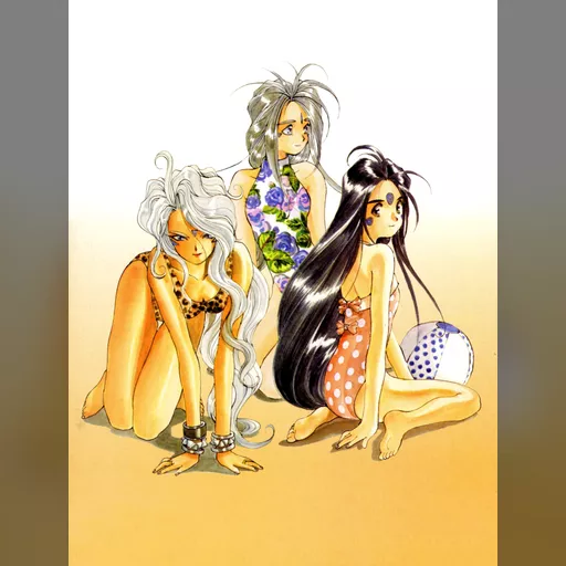 official_artwork series:oh_my_goddess // 2250x2968 // 2.0MB // jpg // image/jpeg // 322324