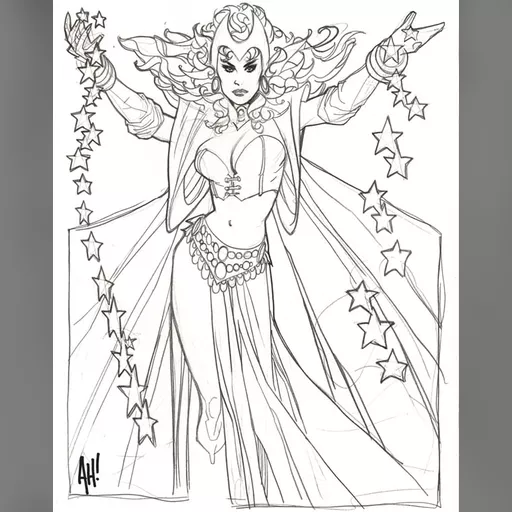 artist:adam_hughes medium:artwork // 600x757 // 97.4KB // jpg // image/jpeg // hugheswanda_2