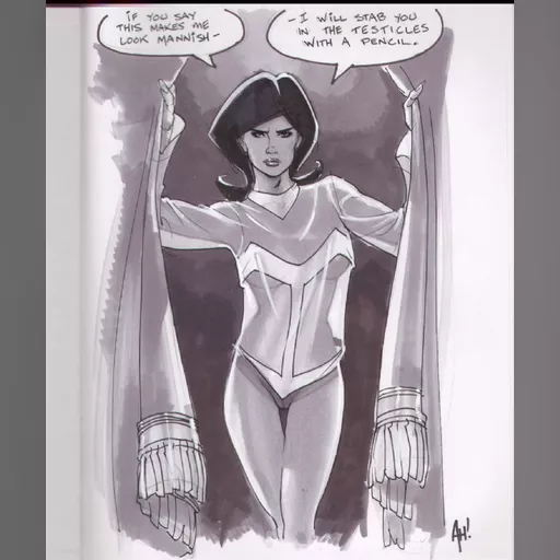 artist:adam_hughes doctor_girlfriend medium:artwork venture_brothers // 669x800 // 302.9KB // jpg // image/jpeg // 170890 - Adam_Hughes Doctor_Girlfriend Venture_Brothers