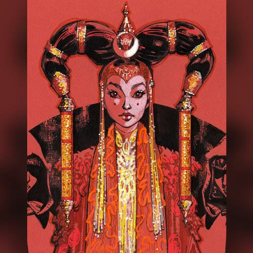 artist:j_scott_campbell medium:artwork // 696x884 // 274.7KB // jpg // image/jpeg // queen_amidala_close_up_by_j_scott_campbell