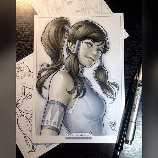 artist:warren_louw character:korra downloaded:deviantart medium:artwork series:avatar_the_last_airbender series:legend_of_korra // 700x875 // 775.0KB // webp // image/webp; lossless=true // korra_by_warrenlouw-daykxz4