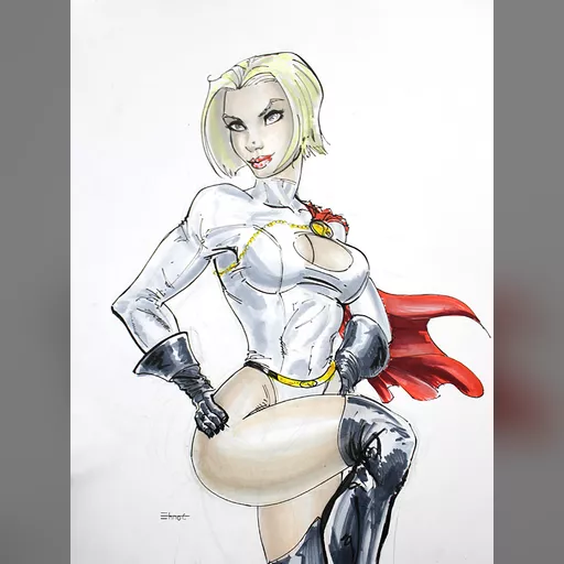 alias:karen_starr alias:power_girl artist:cehnot character:kara_zor-l medium:artwork publisher:dc // 600x800 // 395.9KB // jpg // image/jpeg // power_girl_con_sketch_by_cbei-d5hpfmx