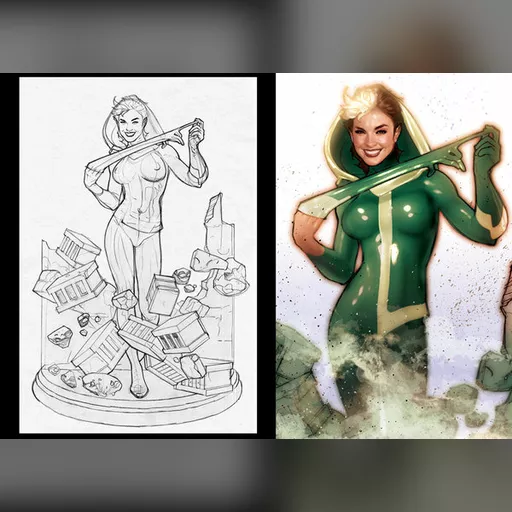 alias:rogue artist:adam_hughes character:anna_marie medium:artwork publisher:marvel series:x-men // 600x429 // 77.6KB // jpg // image/jpeg // rogue_print_by_adamhughes