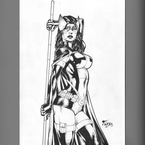 artist:fred_benes grayscale huntress medium:artwork medium:drawing style:benes // 585x800 // 173.5KB // jpg // image/jpeg // HB5AQHqN_2211130132241