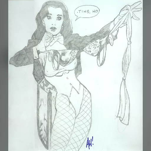 artist:adam_hughes character:zatanna_zatara medium:artwork publisher:dc series:batman // 810x909 // 265.0KB // jpg // image/jpeg // AH_ZatanSketch