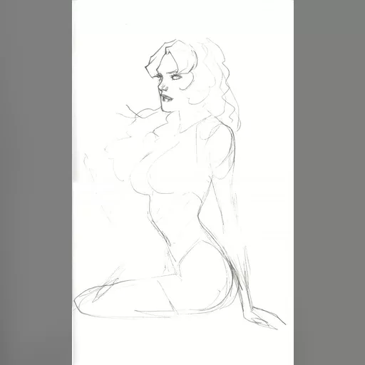 artist:adam_hughes medium:artwork // 631x1039 // 58.2KB // jpg // image/jpeg // SatGirlPrelim