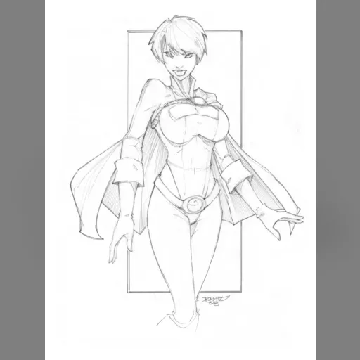 alias:karen_starr alias:power_girl artist:rantz character:kara_zor-l grayscale medium:artwork publisher:dc // 2711x3605 // 2.5MB // jpg // image/jpeg // woman_of_power_by_rantz