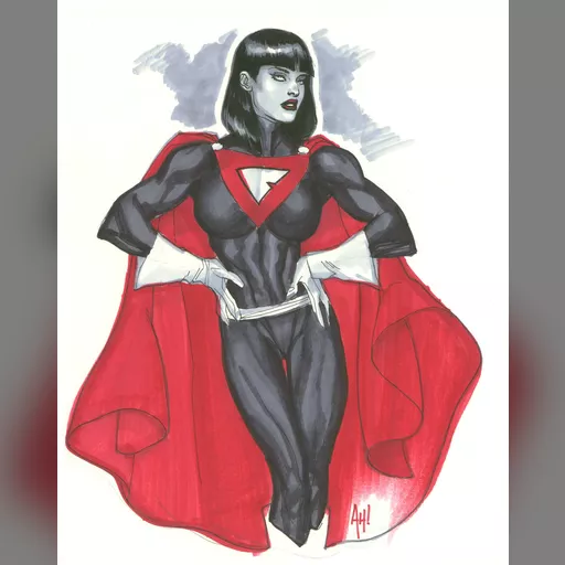 artist:adam_hughes medium:artwork // 1438x1800 // 144.6KB // jpg // image/jpeg // GladiatraAH2005