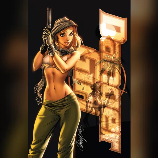 artist:j_scott_campbell medium:artwork series:danger_girl tag_partial // 1988x3056 // 1.0MB // jpg // image/jpeg // Danger Girl - Trinity-003